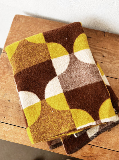 Vintage Wool Camp Blanket