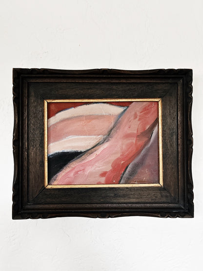 Vintage Abstract Oil Painting