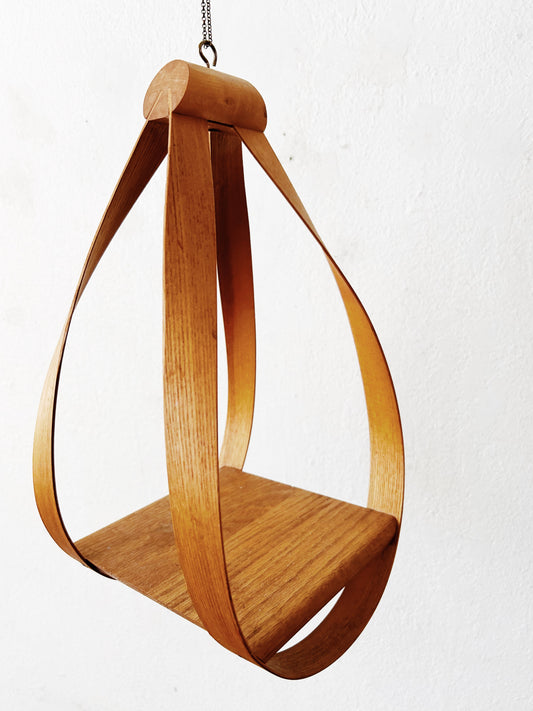 Vintage Bentwood Hanging Shelf