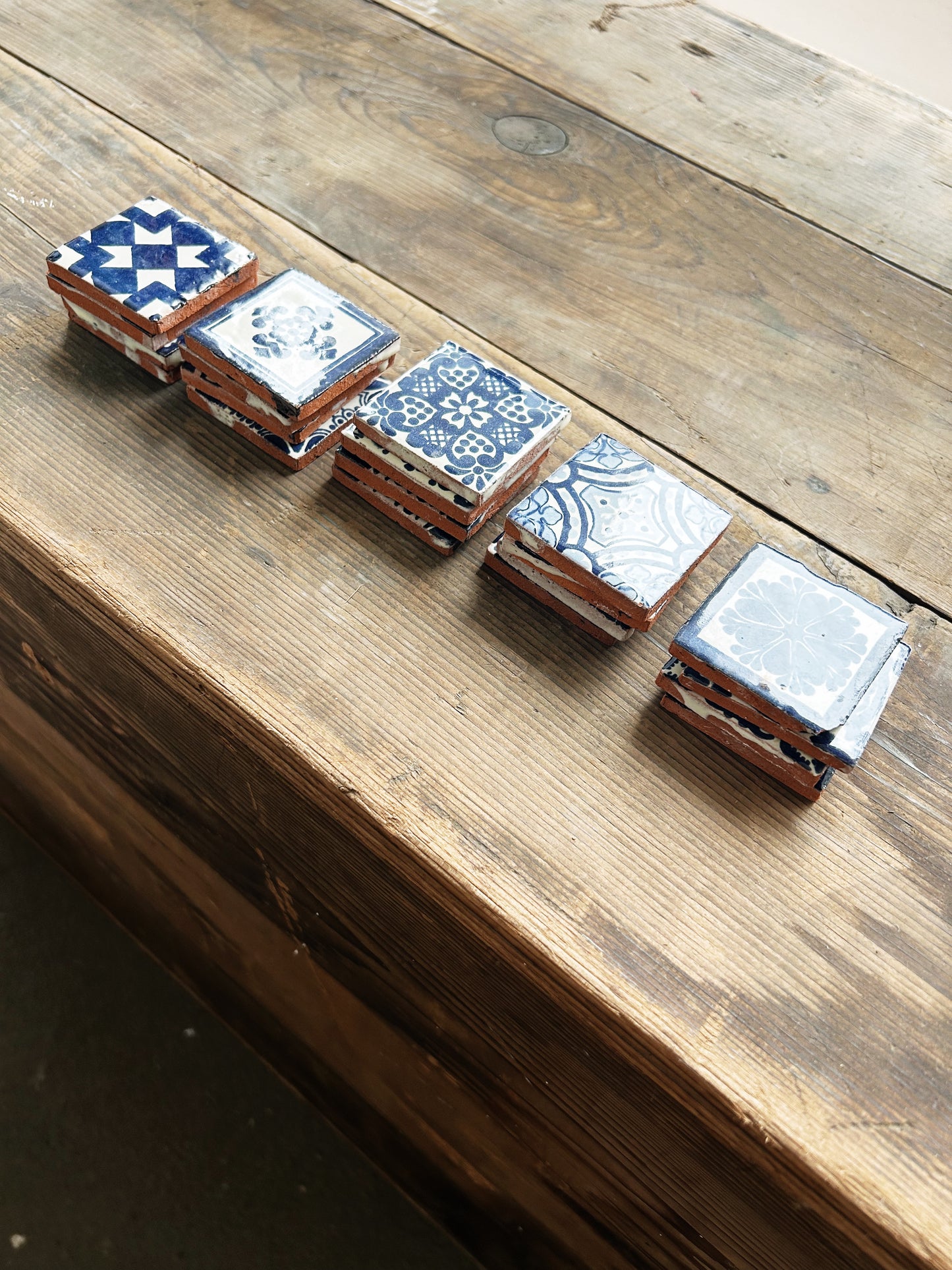 Hand Painted Ceramic Tile Collection Mexico