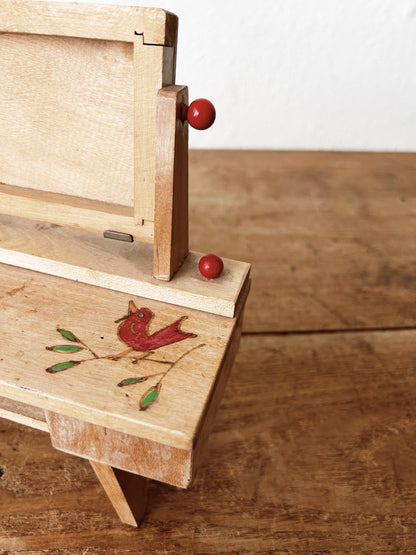 Vintage Doll Sized Desk Japan