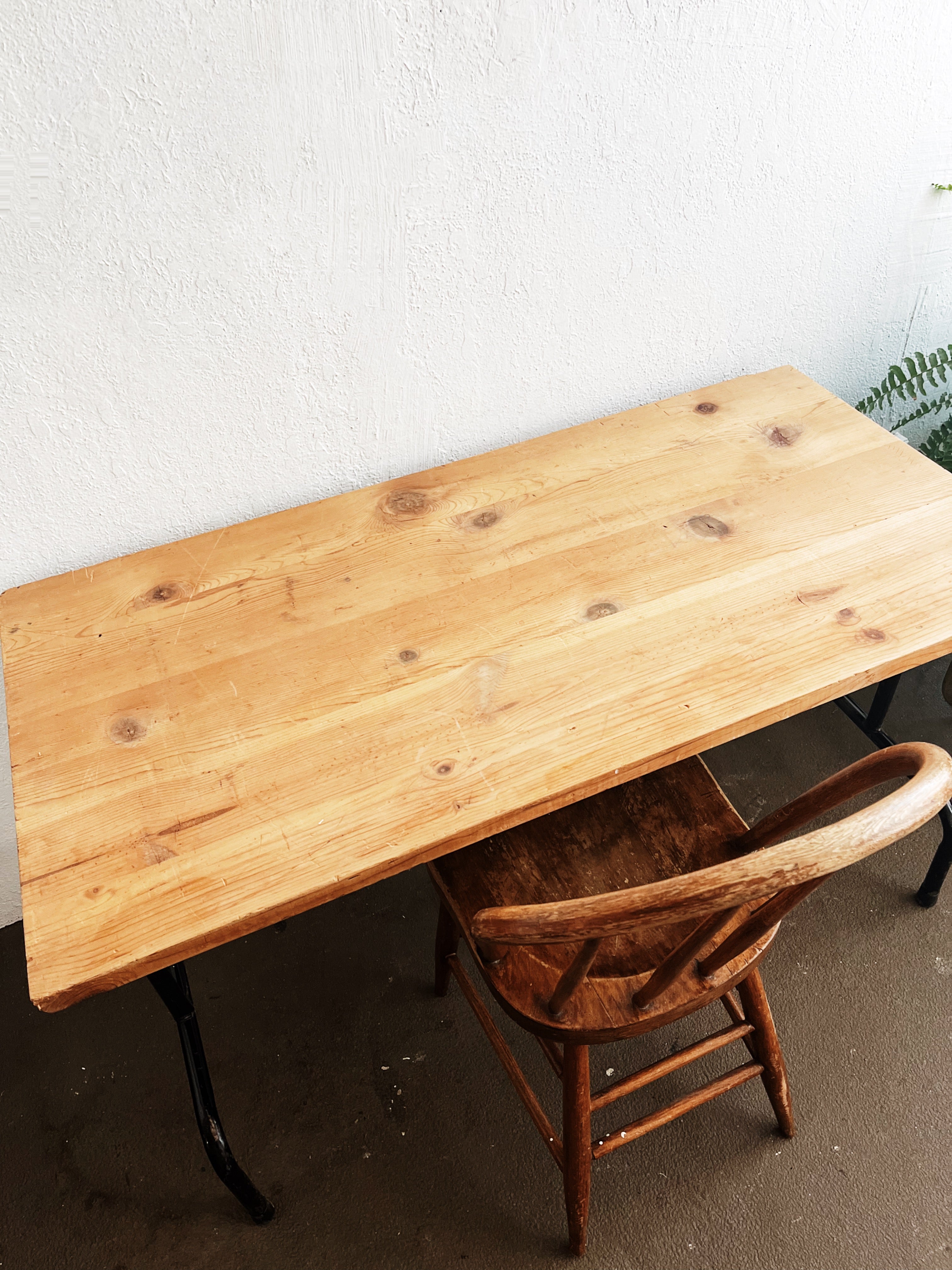 Handmade Pine Folding Table - Thumbnail 2