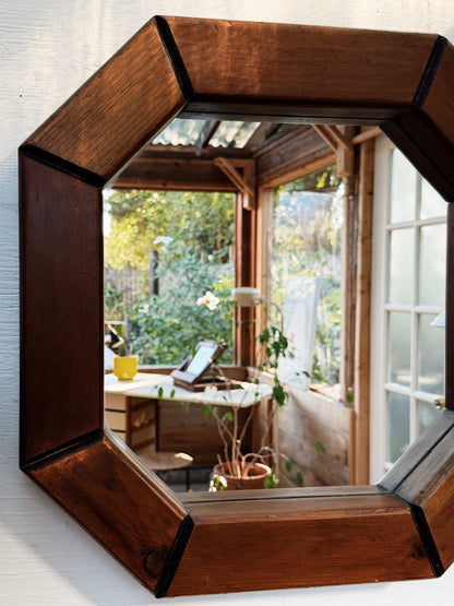 Chunky Brutalist Mirror