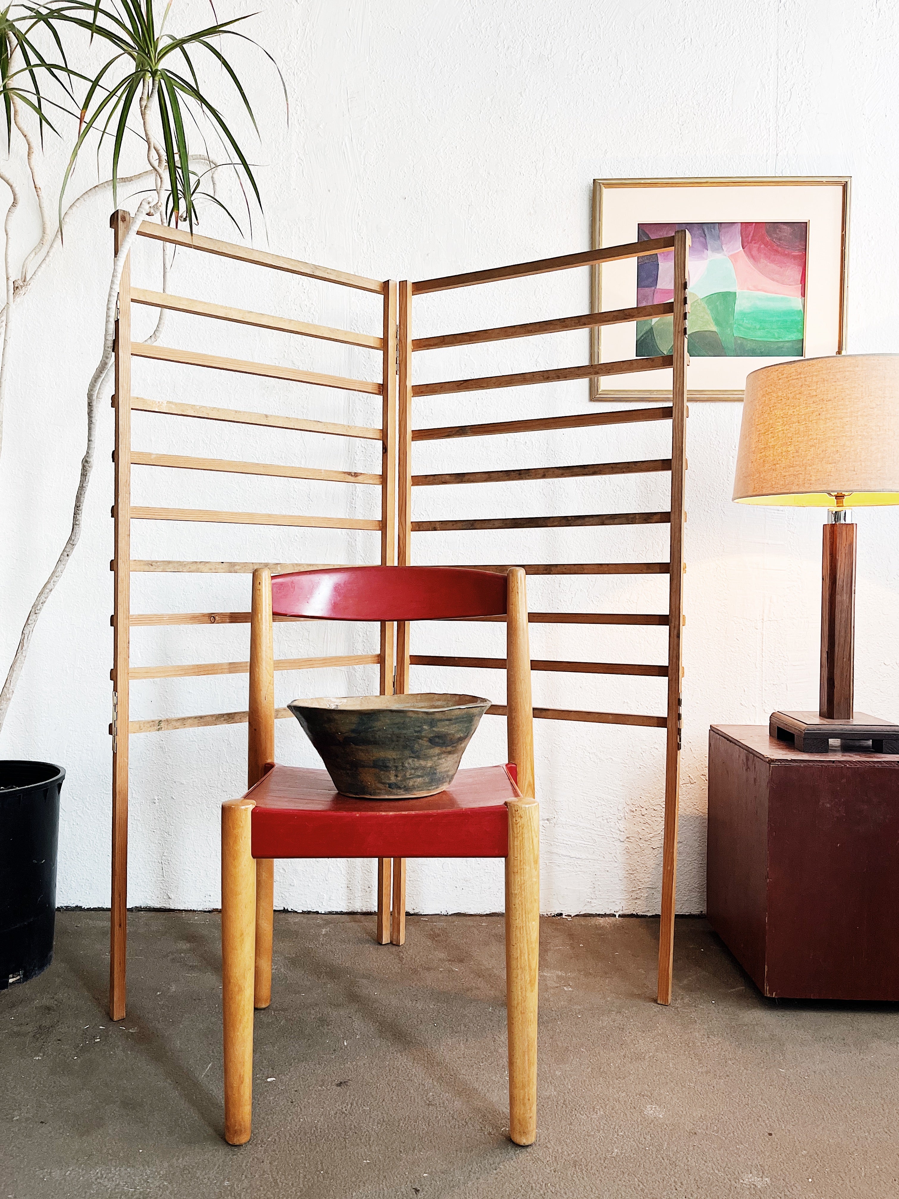 Large Vintage Divider Drying Rack - Thumbnail 5