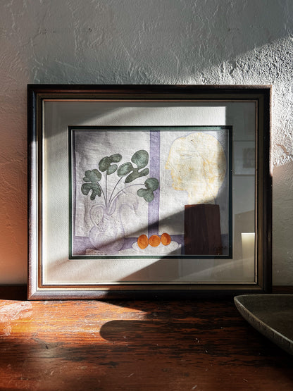 Rare Vintage Framed Picasso Silk