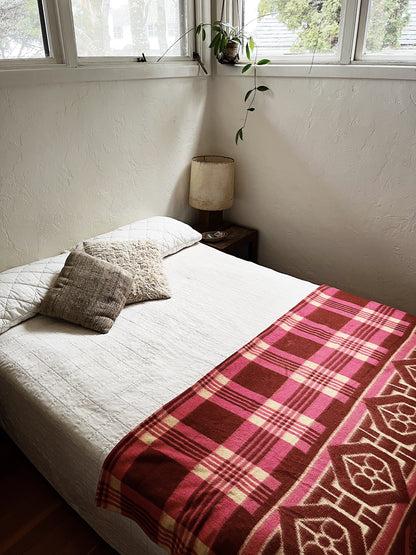 Vintage Reversible Camp Blanket