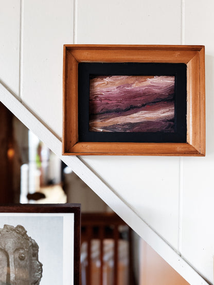 Vintage Abstract Oil Painting