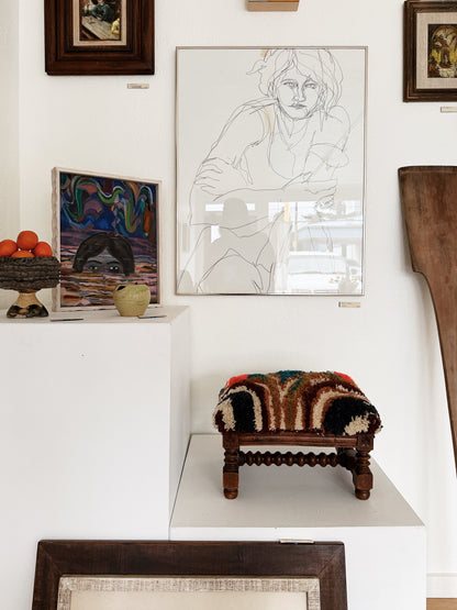 Handmade Pinched Pedestal Dish