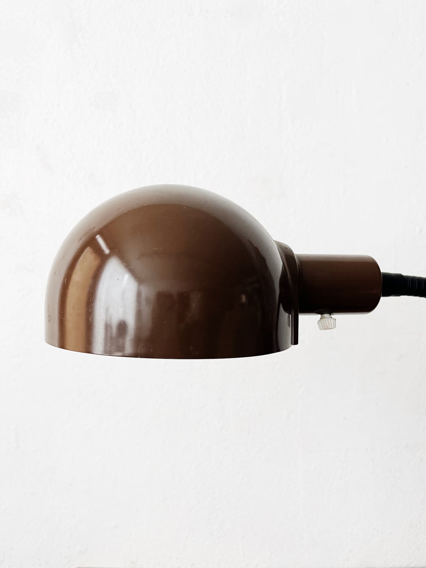 Mid Century Enamel Lamp