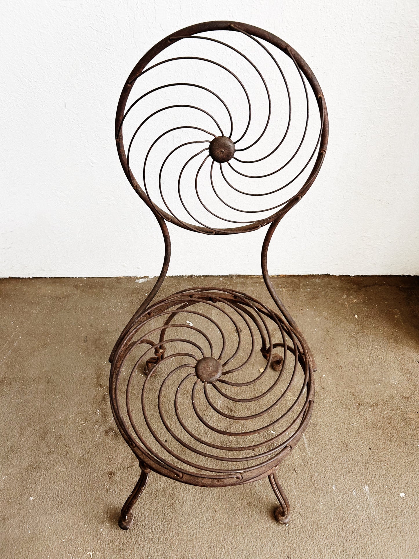 Artisan Made Iron Chair