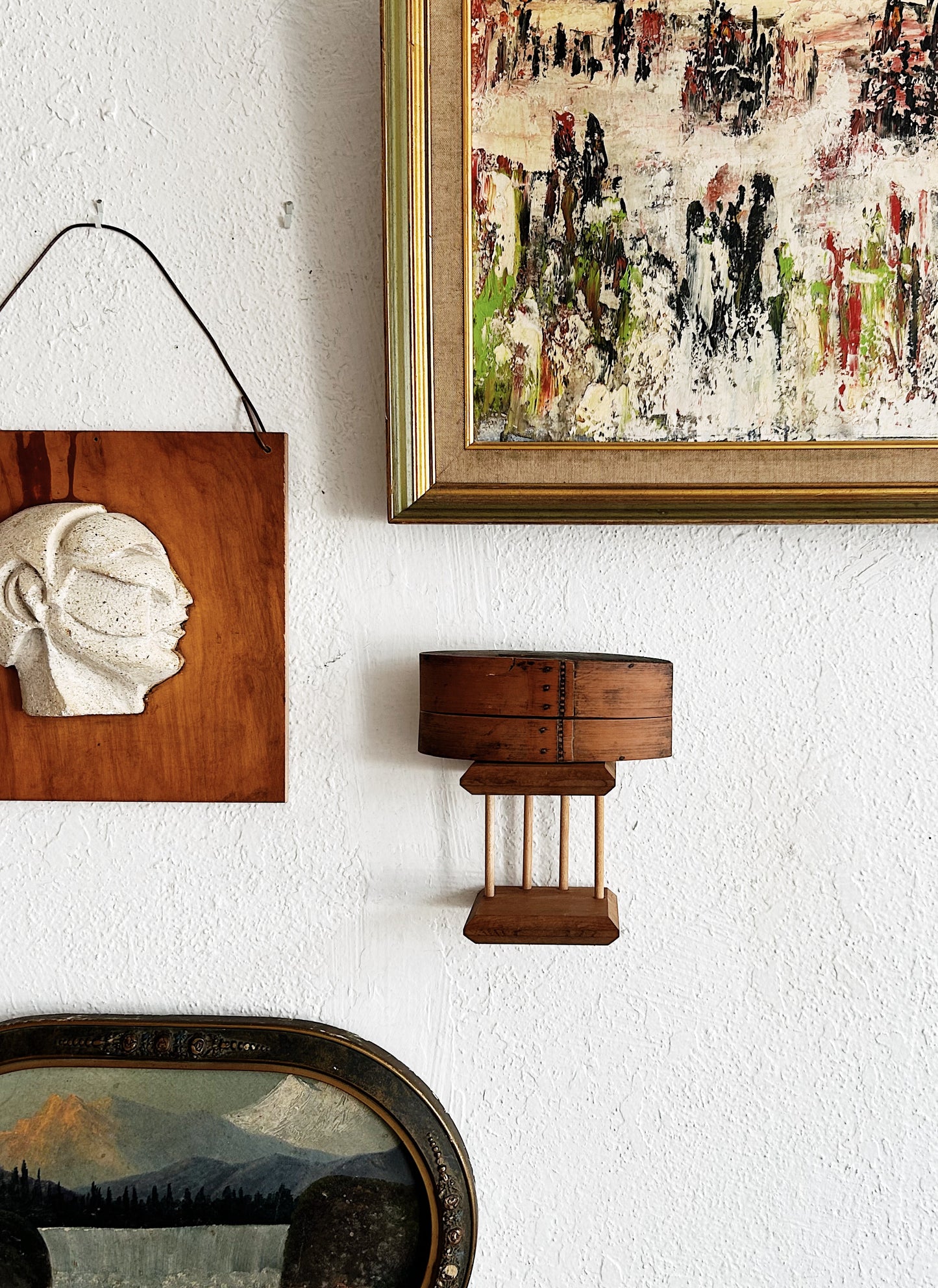 Original Abstract Oil Painting