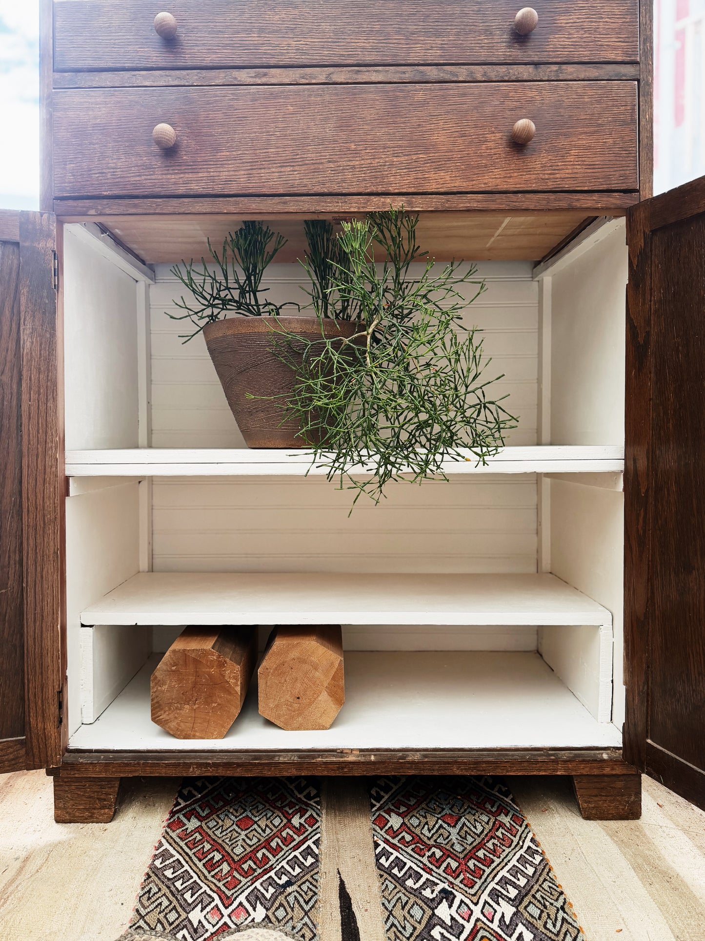 Vintage Wood Cabinet