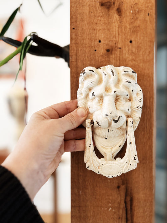 Antique Cast Iron Door Knocker