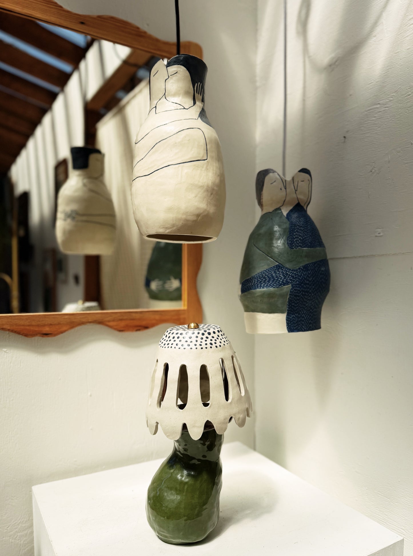 Rebecca Boraz Ceramic Lamp