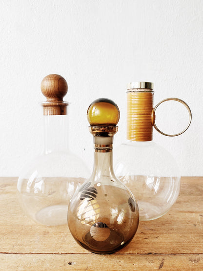 Mid Century Blown Glass Decanter