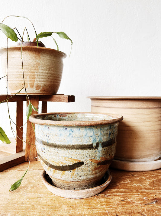 Vintage Studio Stoneware Planter