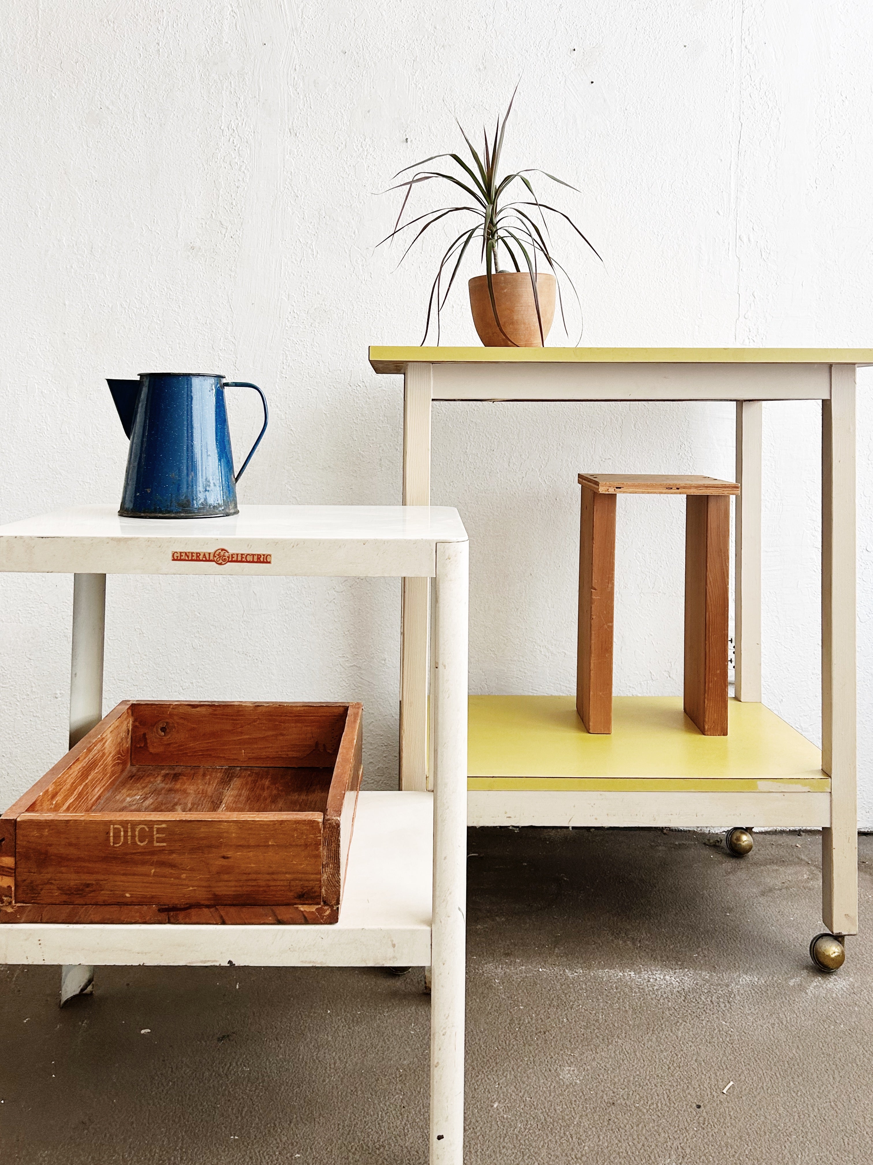 Vintage Utilitarian Shelf