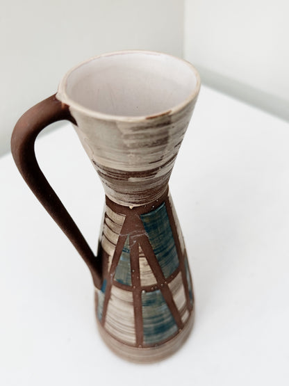 Vintage German Painted Vase