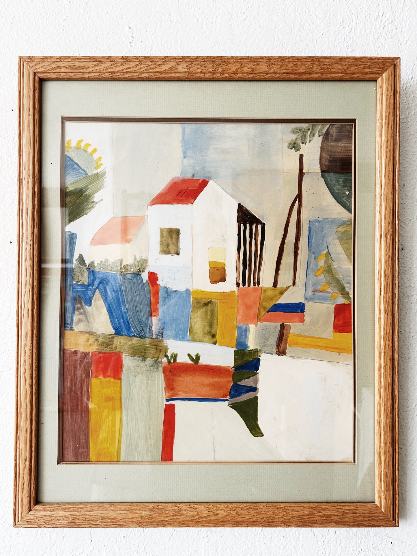 Vintage Original Framed Painting