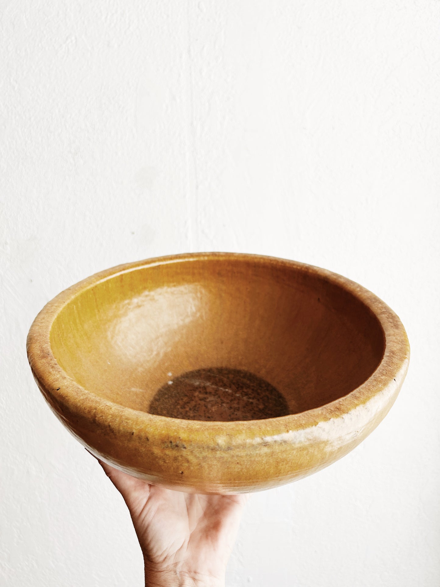 Vintage Pottery Serving Bowl