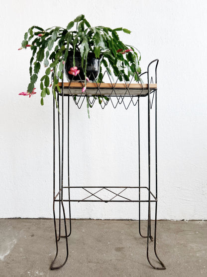 Victorian Era Iron Plant Stand or Bar