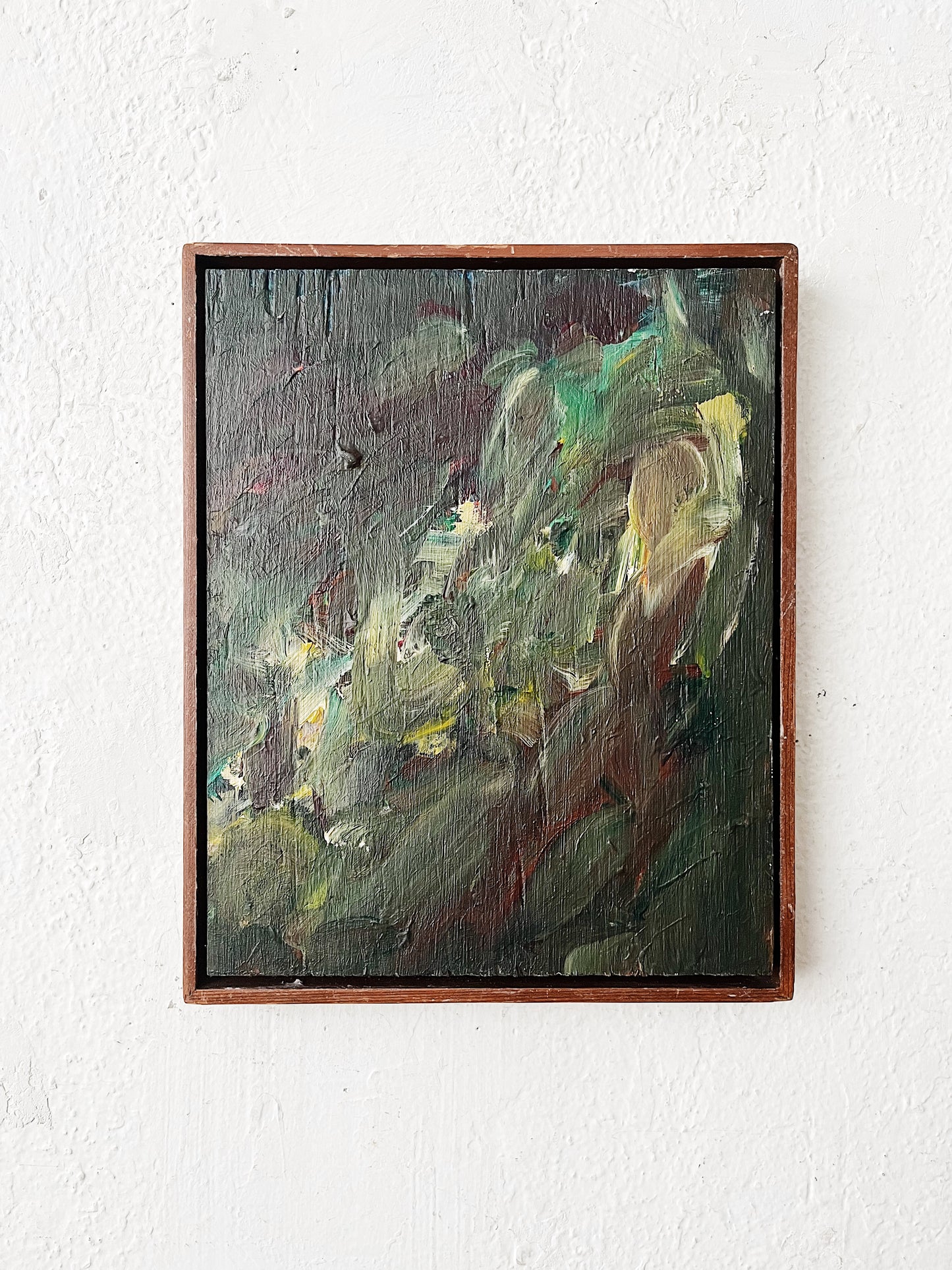 Vintage Abstract Oil Painting