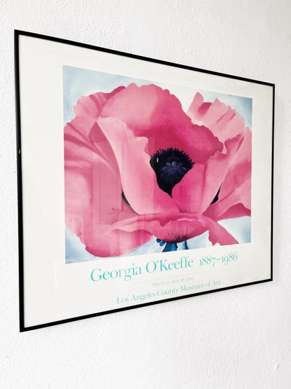 Vintage Georgia O’Keeffe Exhibit Poster