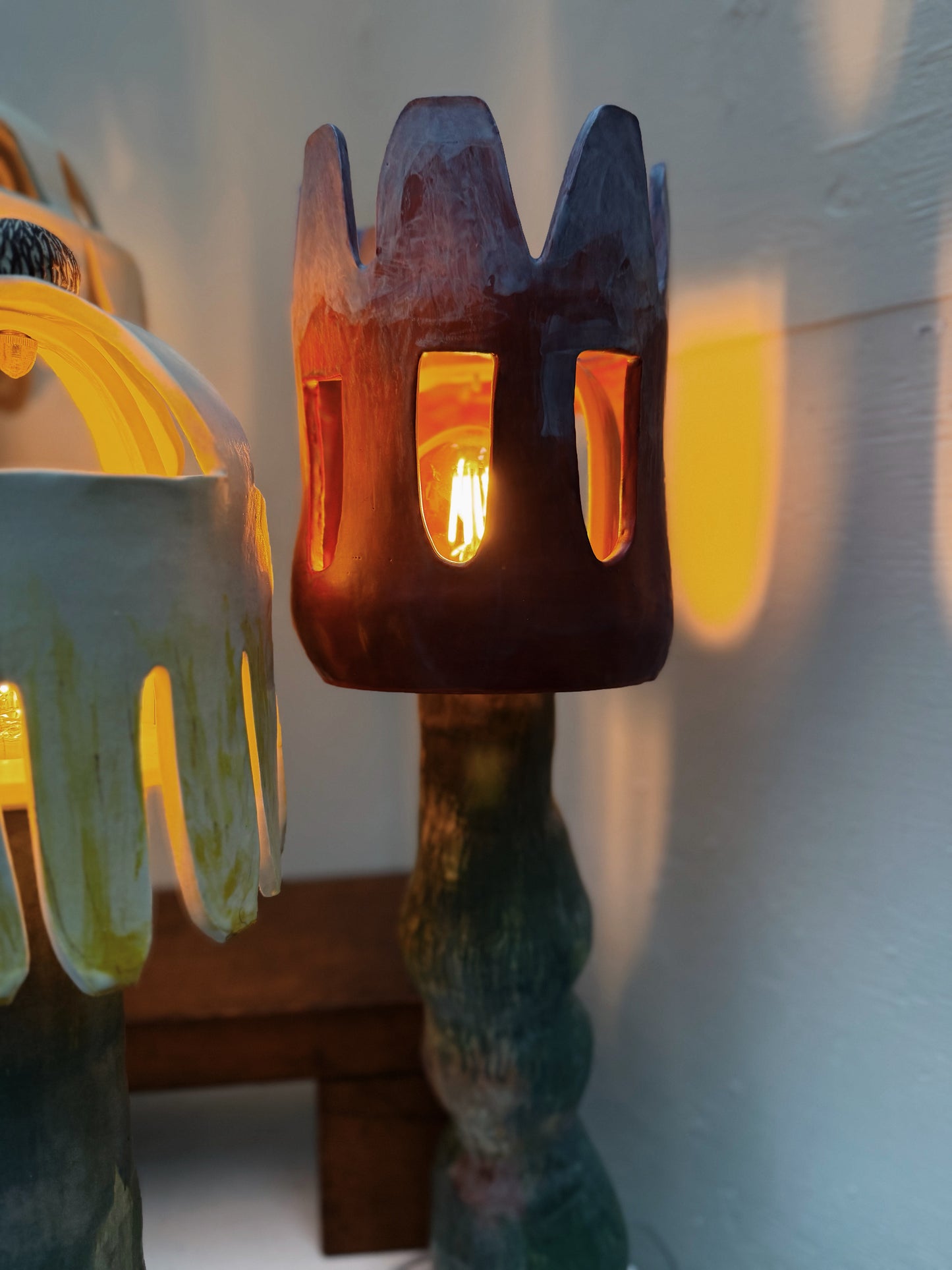 Rebecca Boraz Ceramic Lamp