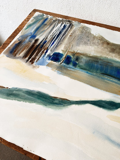 Vintage Elizabeth Doolittle Original Landscape Painting