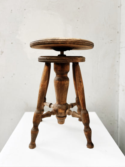 Antique Piano Stool