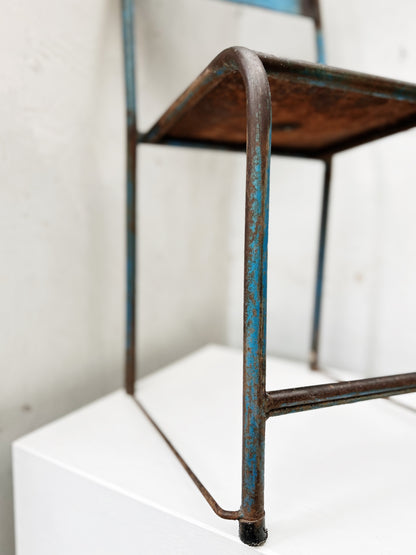 Vintage Industrial Metal Chair