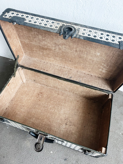 Antique Shwayder Bros. Trunk/Foot Locker
