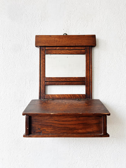 Primitive Mirrored Cabinet