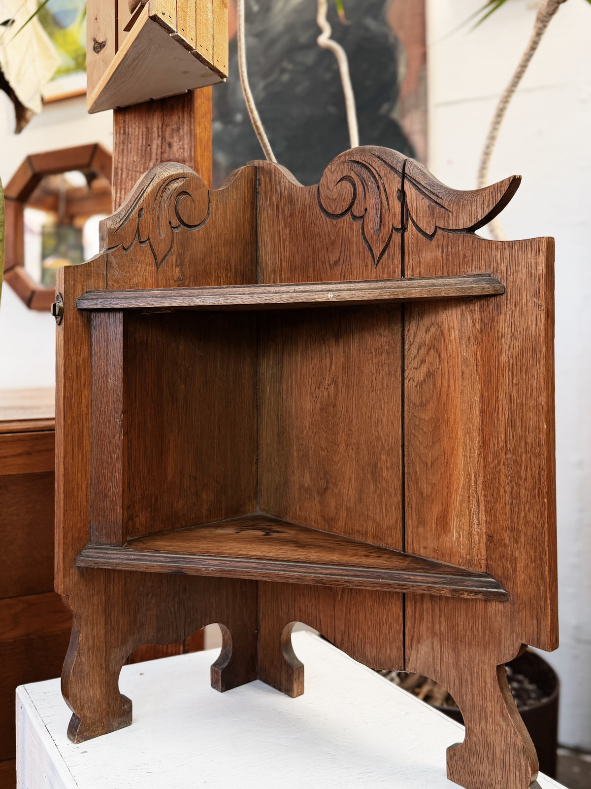 Eastlake Era Corner Hutch