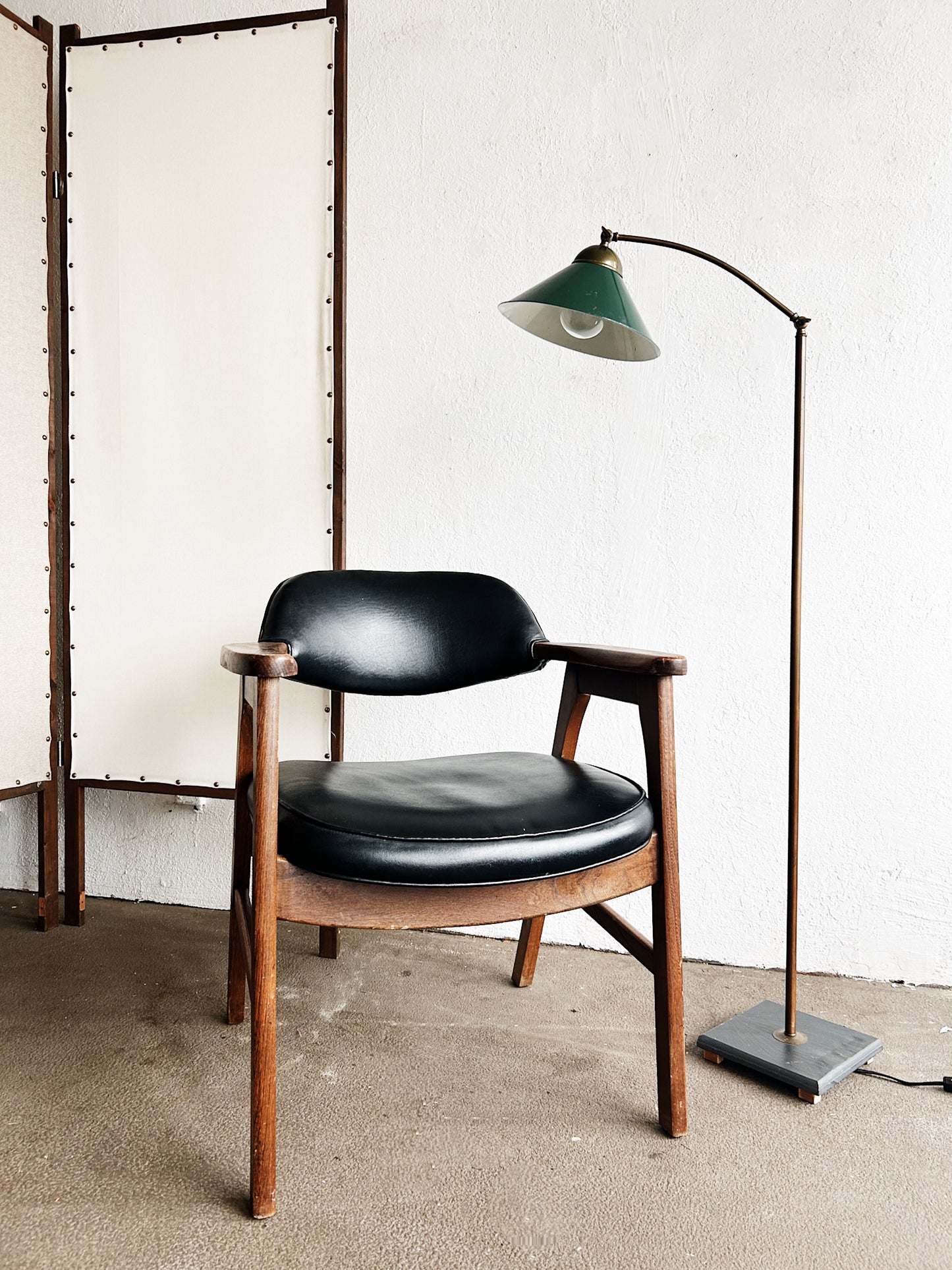 Vintage Articulating Floor Lamp
