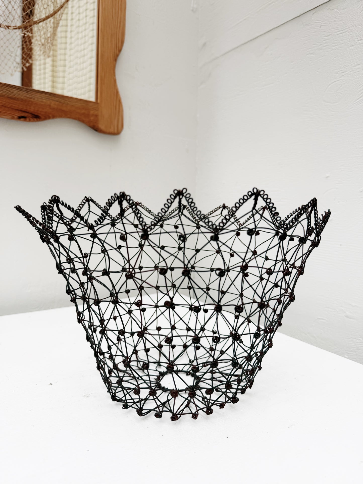 Vintage Wire Basket