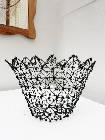 Vintage Wire Basket