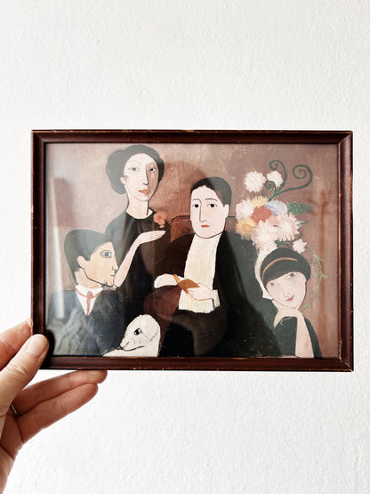 Marie Laurencin Group of Artists Vintage Framed Print