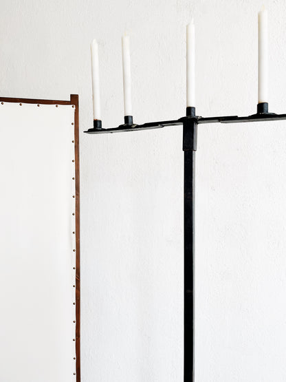 Handmade Metal Floor Candelabra