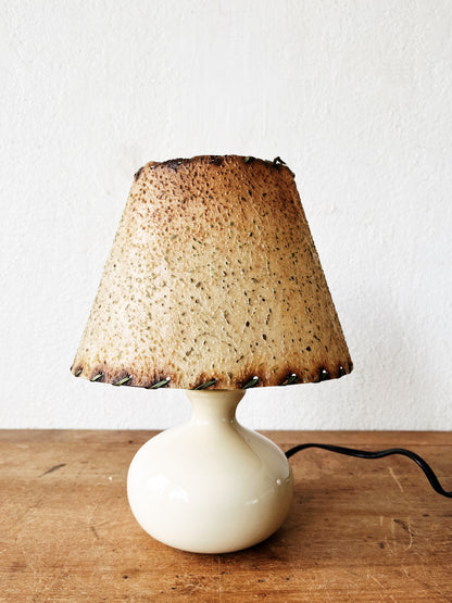 Vintage Ceramic Lamp and Shade