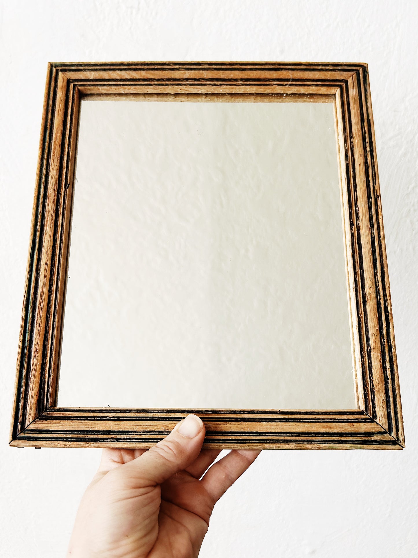 Antique Striped Mirror