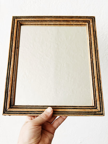 Antique Striped Mirror