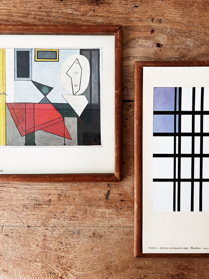 Mid Century Original Modern Art Print