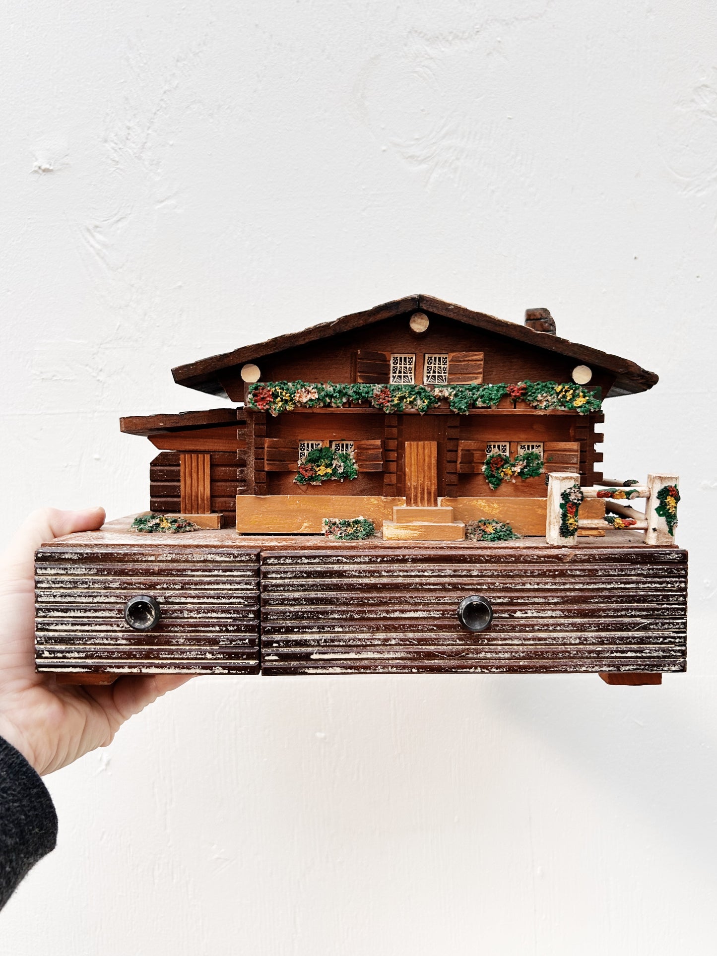 Vintage Swiss Cottage Music Boxes