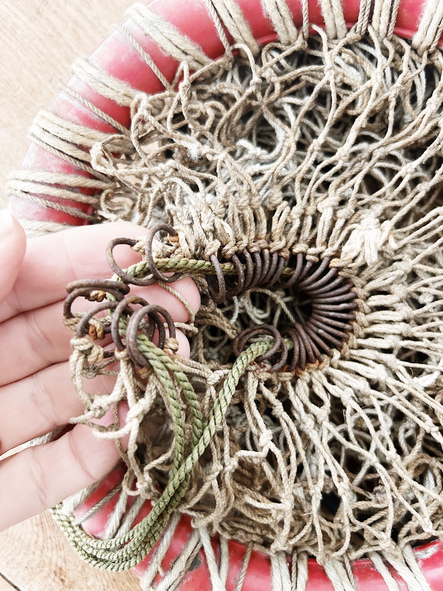 Vintage Japanese Net Sculpture