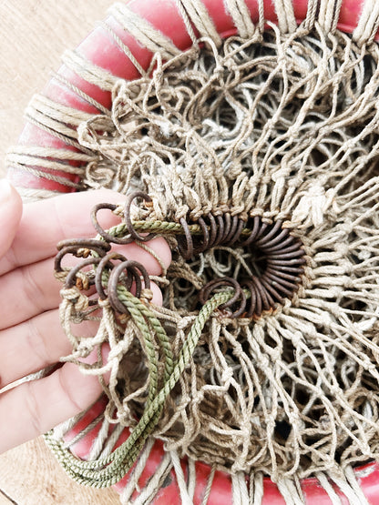 Vintage Japanese Net Sculpture