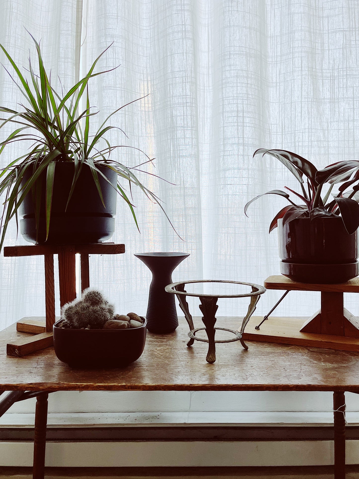 Vintage Folk Art Shelf