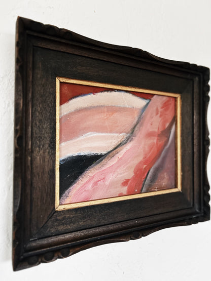 Vintage Abstract Oil Painting