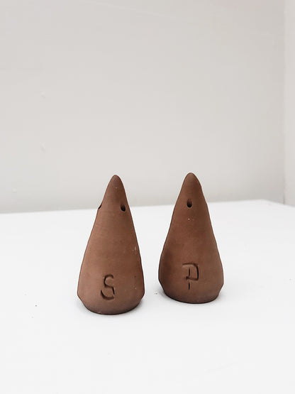 Handmade Salt and Pepper Shakers