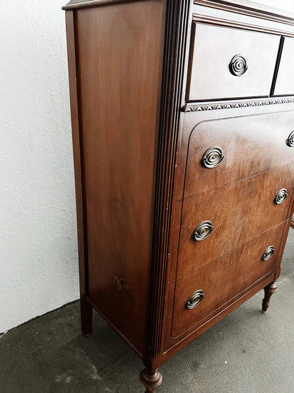 1940’s Tall Mahogany Dresser